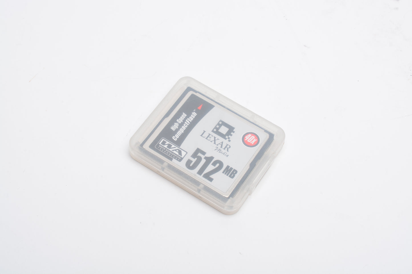 Lexar 512MB CF Flash card 40X - Formatted