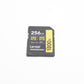 Lexar Pro 256GB SD Card 1800x speed w/ jewel case, formatted
