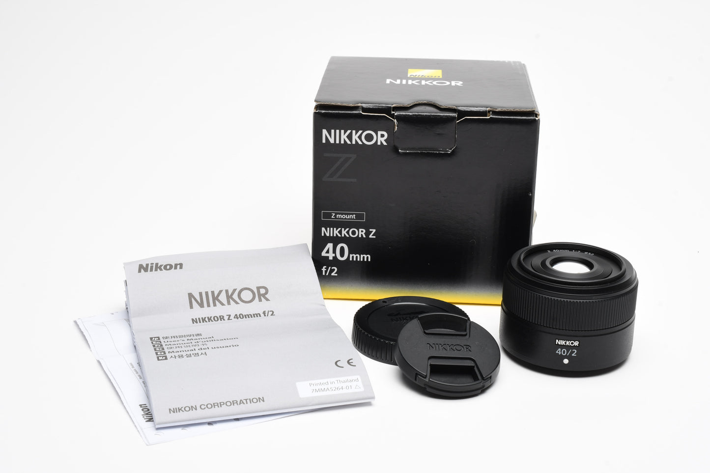 Nikon Nikkor Z 40mm f2 Z Mint-, Boxed, USA