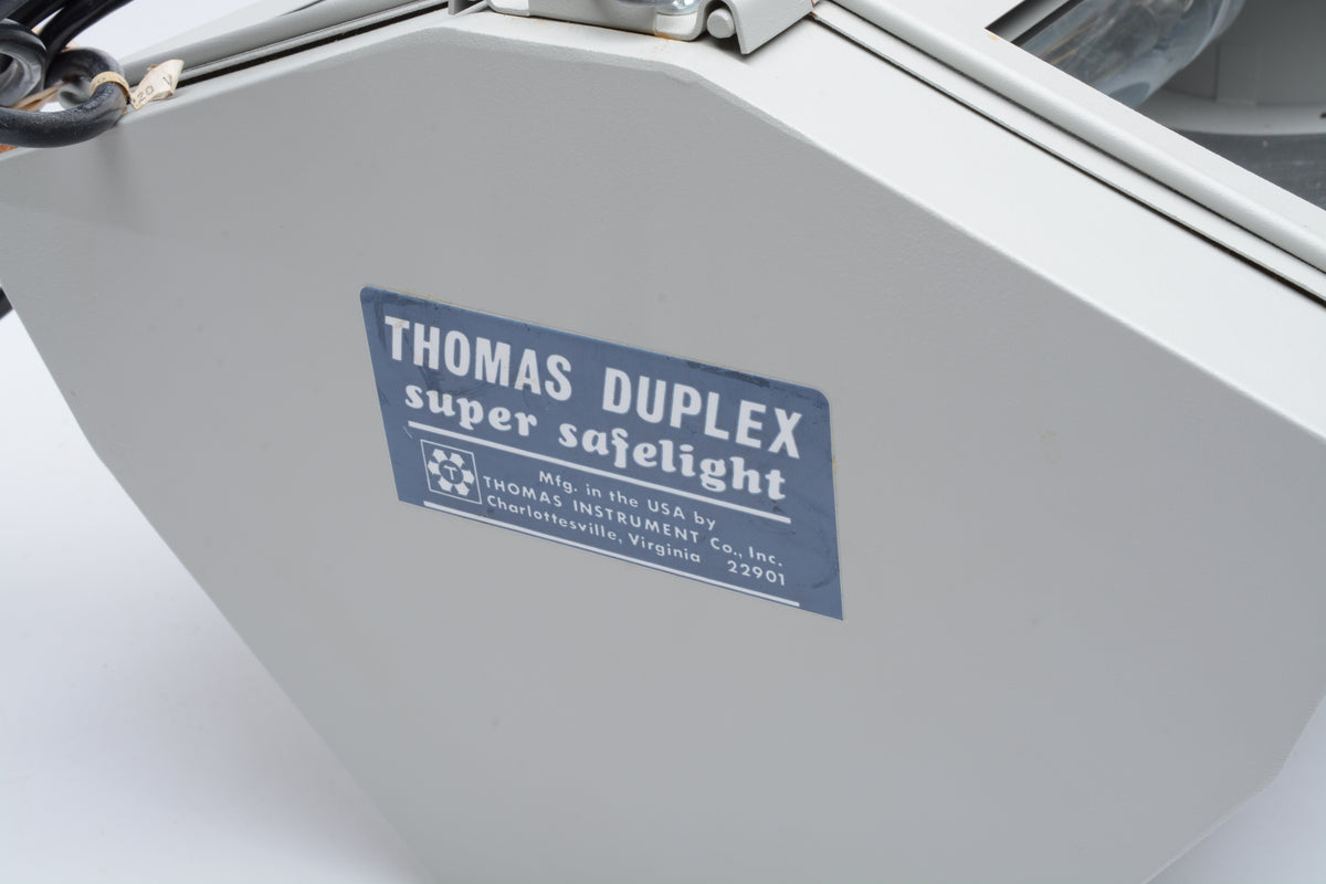 Thomas Duplex Super Safelight Darkroom Light w/Clean Filters (NEEDS BULB)