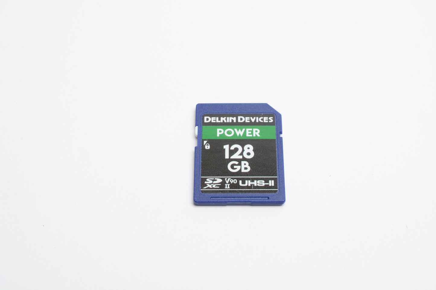 Delkin Devices 128GB Power SD Card w/ jewel case, formatted
