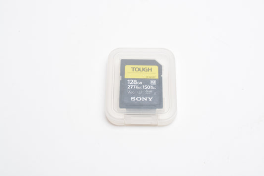 Sony Tough 128GB SD Card 277MB/s(R) 150MB/s(W) w/ jewel case, formatted