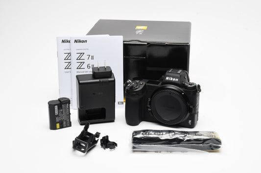 Nikon Z7 II Body, USA Version, Only 9322 Acts!! Mint- Very clean, Boxed