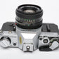 Canon AE-1 35mm SLR Camera w/50mm f1.8, New Seals, Great! Accurate