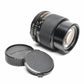 Minolta MD 135mm f3.5 portrait lens w/caps, clean and sharp