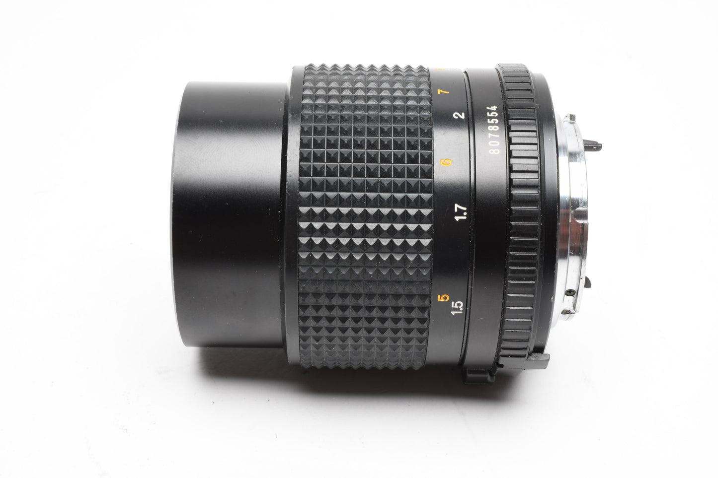 Minolta MD 135mm f3.5 portrait lens w/caps, clean and sharp