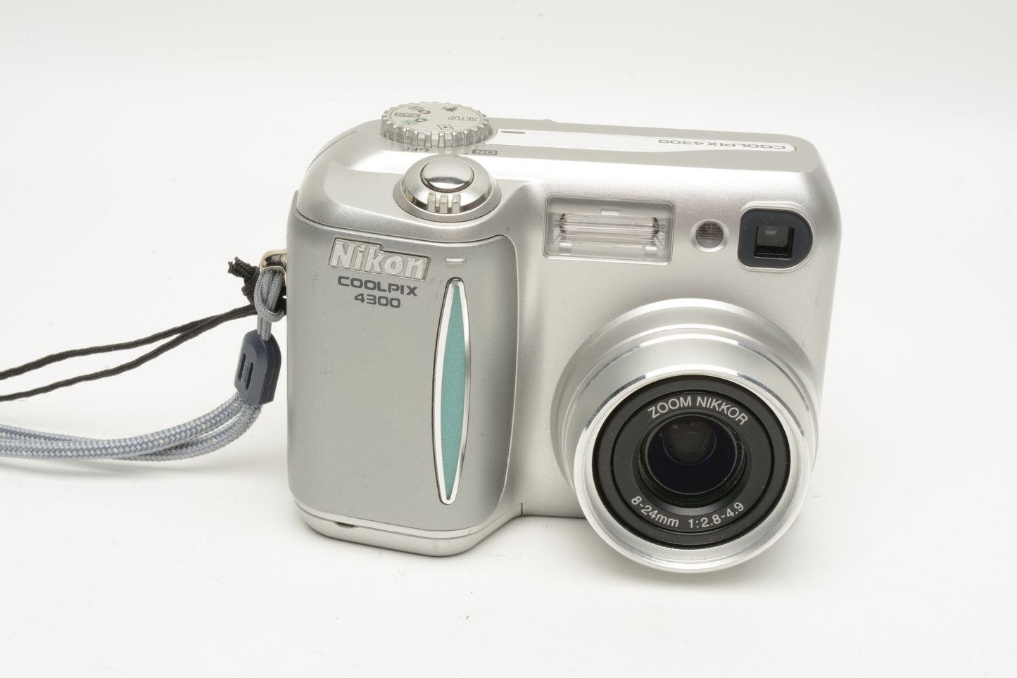 Nikon Coolpix 4300 4MP Digital Point&Shoot camera, Batt+charger+CF, Tested