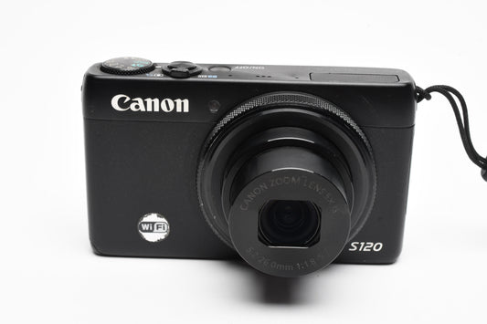 Canon PowerShot S120 Digital Point & Shoot Camera *FOR PARTS/REPAIR