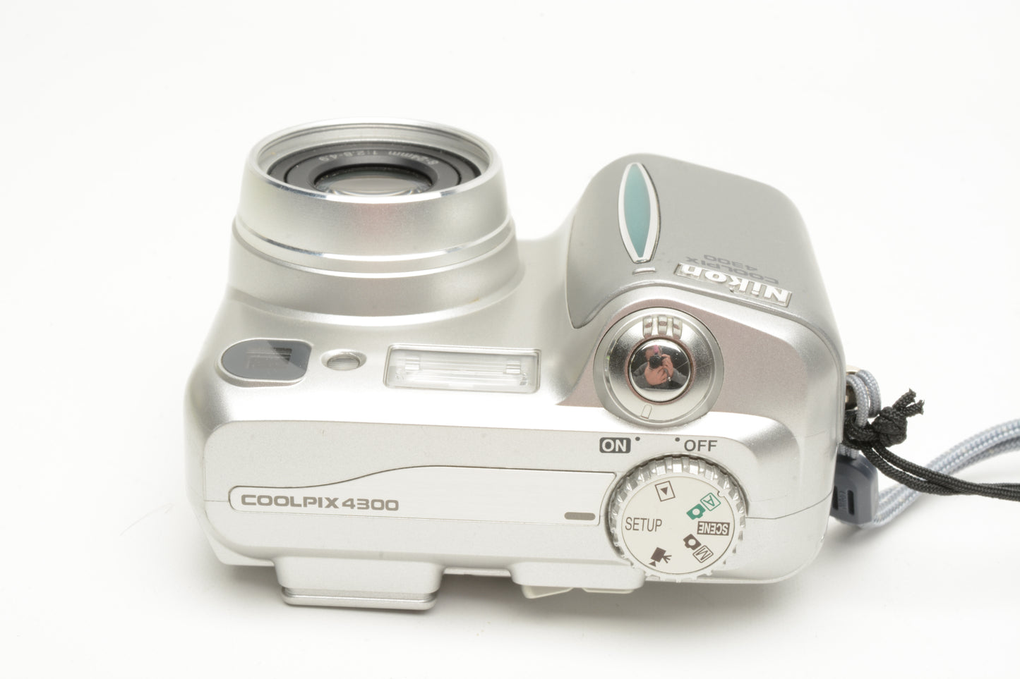 Nikon Coolpix 4300 4MP Digital Point&Shoot camera, Batt+charger+CF, Tested