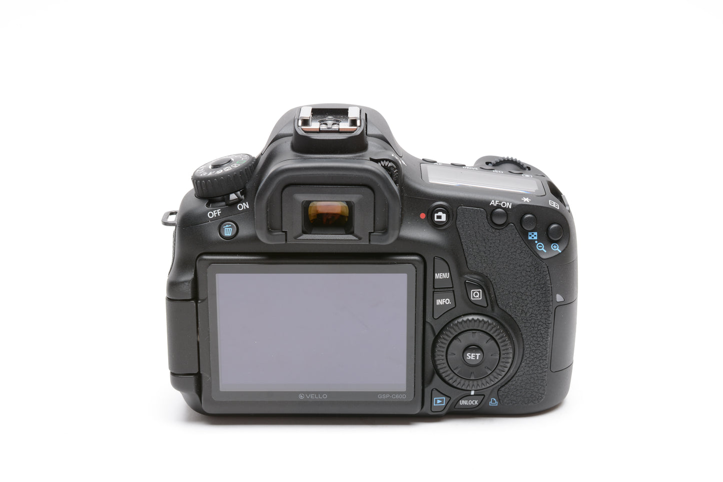 Canon EOS 60D Body, batt, charger, strap, USA, ONLY 538 Acts!