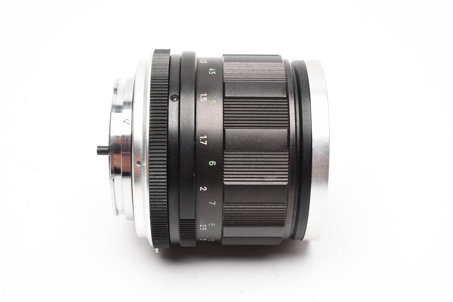 Minolta Rokkor QE 100mm f3.5 lens, case, caps, box, light haze, Good!