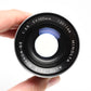 Minolta Rokkor QE 100mm f3.5 lens, case, caps, box, light haze, Good!