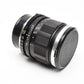 Minolta Rokkor QE 100mm f3.5 lens, case, caps, box, light haze, Good!