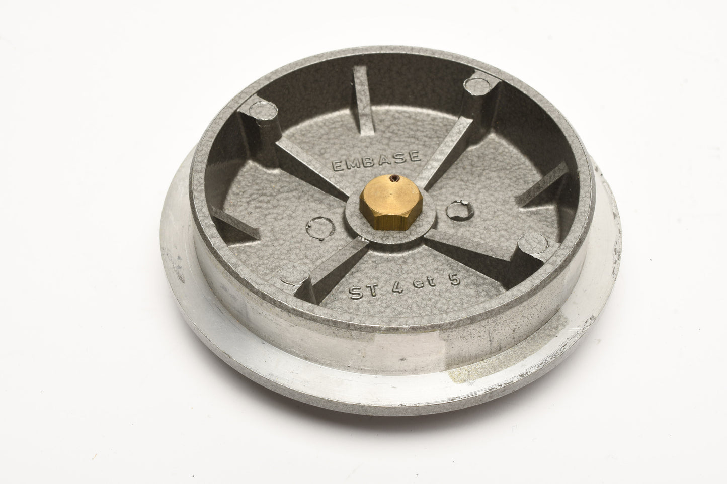 Gitzo EMBASE ST4 ET 5 Tripod Plate Gray 101mm Base Plate, Clean, Genuine