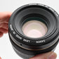 Canon EF 50mm f1.4 USM Lens, Caps, Mint- +UV & ES-71 II lens hood