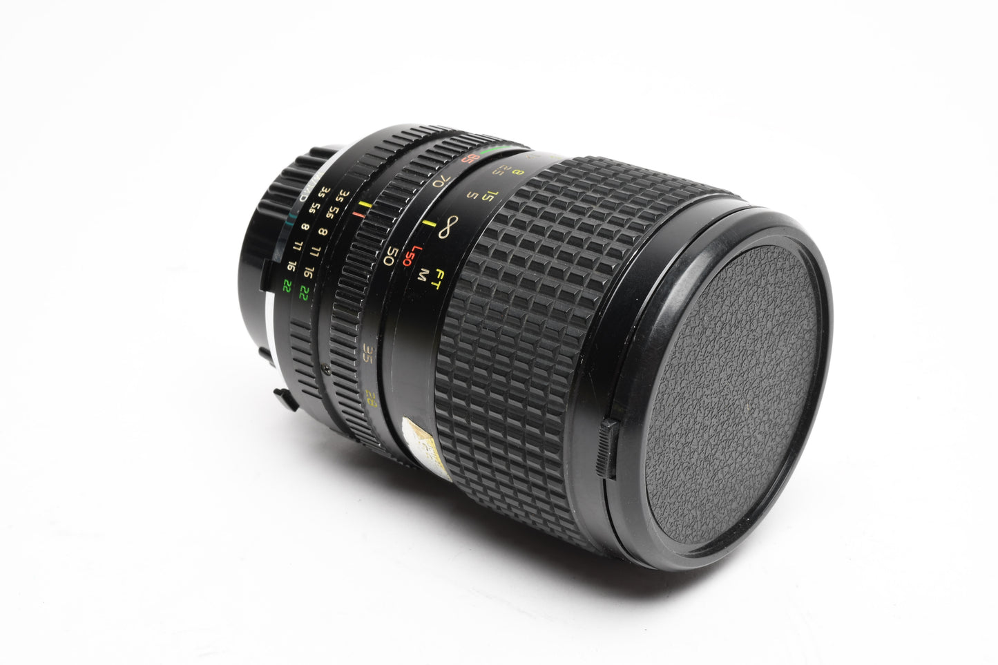 Tokina AT-X 28-85mm f3.5-4.5 zoom lens for Minolta MD w/Caps, Good!