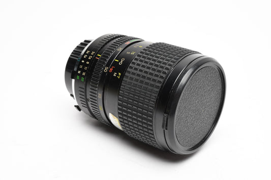 Tokina AT-X 28-85mm f3.5-4.5 zoom lens for Minolta MD w/Caps, Good!