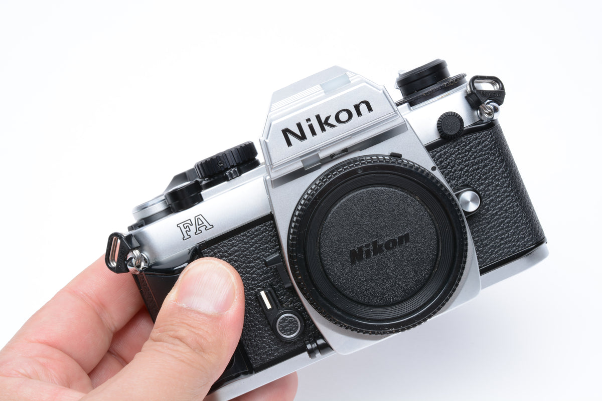 Nikon FA 35mm SLR Black Chrome only w/New seals, tested, Great!
