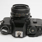 Ricoh KS Super 35mm SLR w/50mm f2 Prime lens, cap, New seals, Strap, Nice