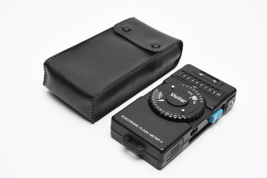 Vivitar Flashmeter II LED Flash meter, w/case, tested, Great!