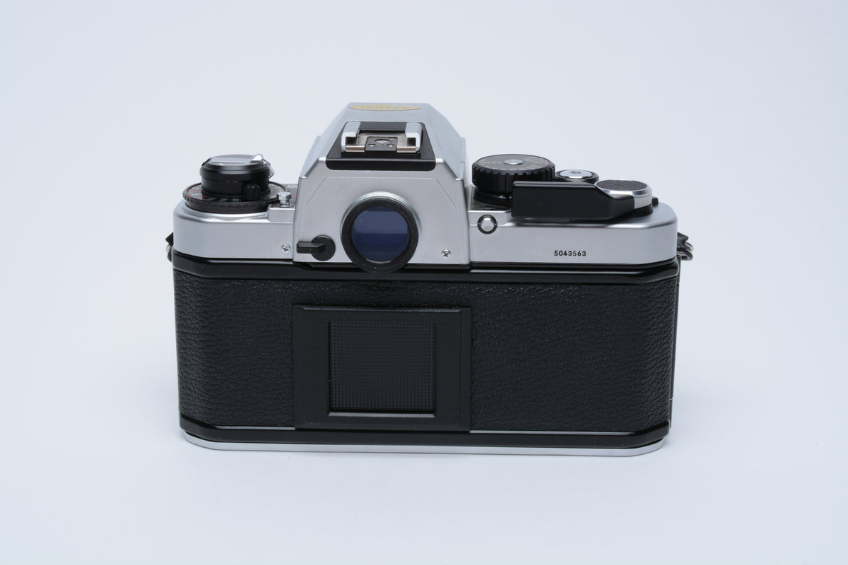 Nikon FA 35mm SLR Black Chrome only w/New seals, tested, Great!
