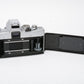 Minolta SRT-101 35mm SLR w/55mm F1.9 lens, new seals, accurate, tested, Good!