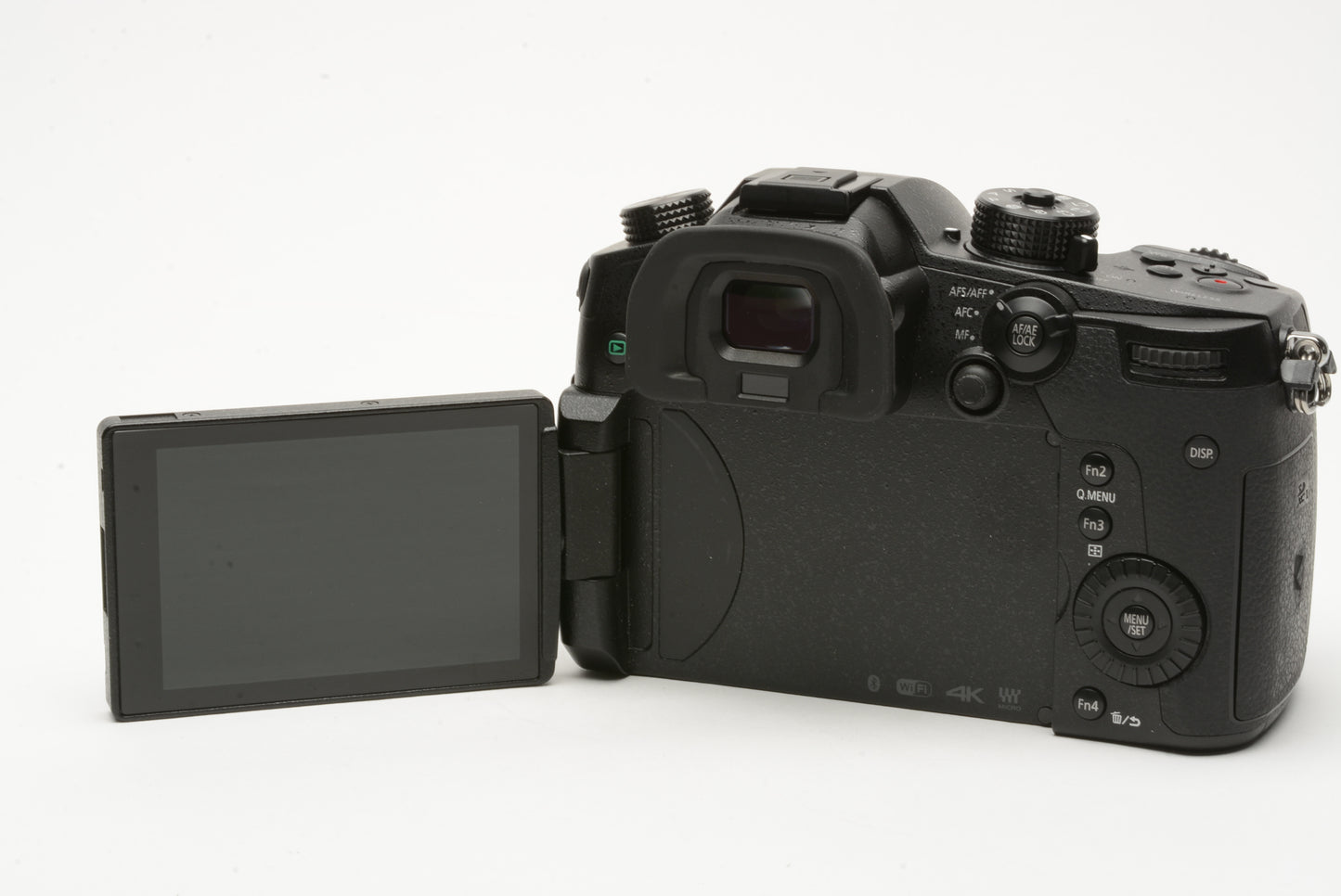 Panasonic Lumix GH-5 Digital Mirrorless Body, boxed, batt+charger+strap