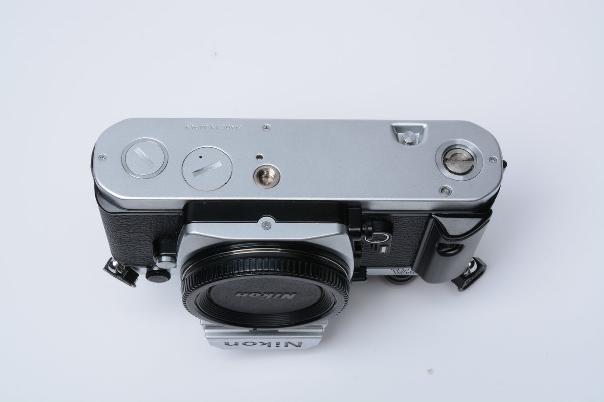 Nikon FA 35mm SLR Black Chrome only w/New seals, tested, Great!