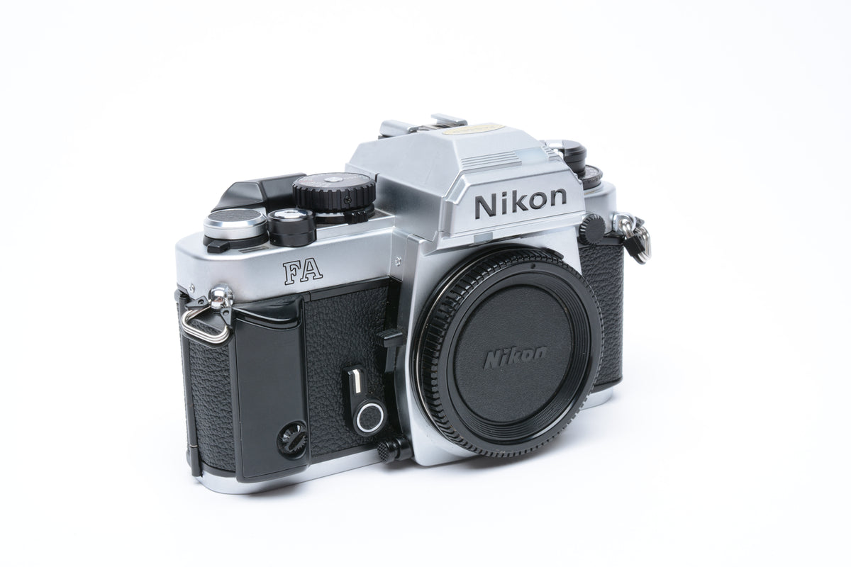 Nikon FA 35mm SLR Black Chrome only w/New seals, tested, Great!