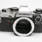 Olympus OM10 35mm SLR Body w/Manual adapter, new seals, strap, Tested