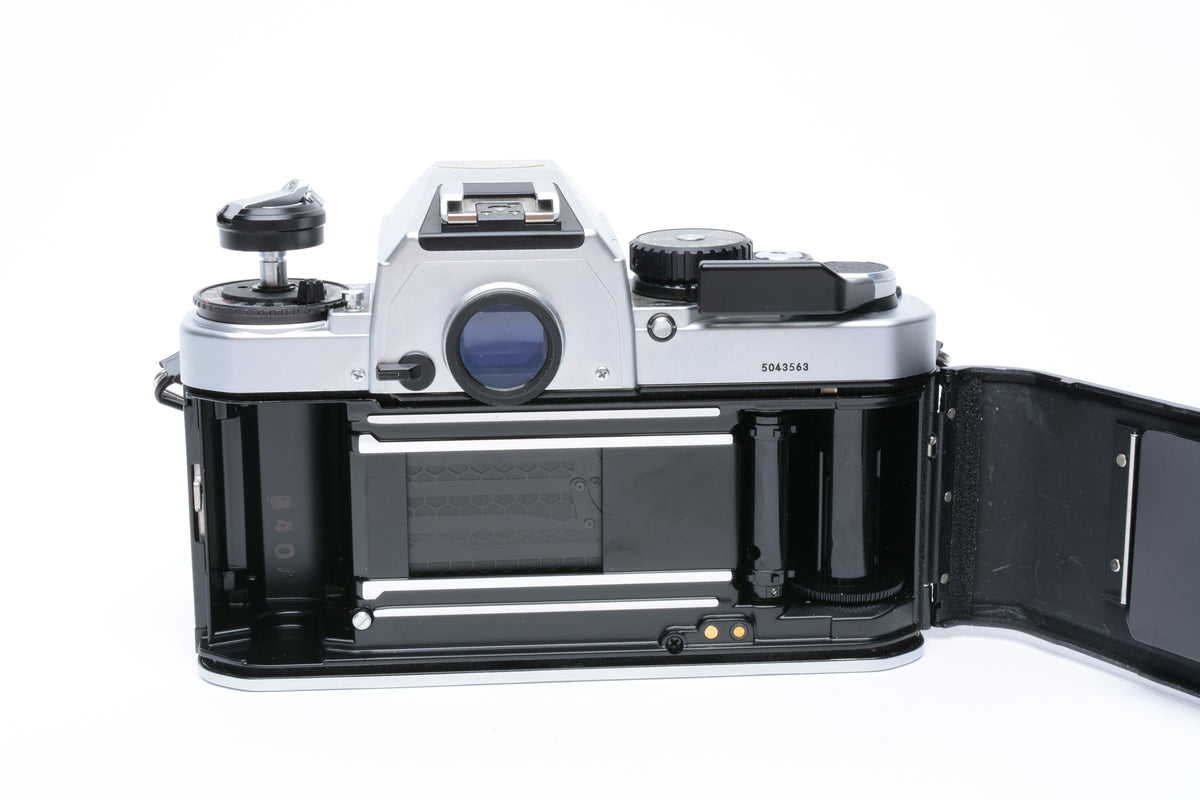 Nikon FA 35mm SLR Black Chrome only w/New seals, tested, Great!