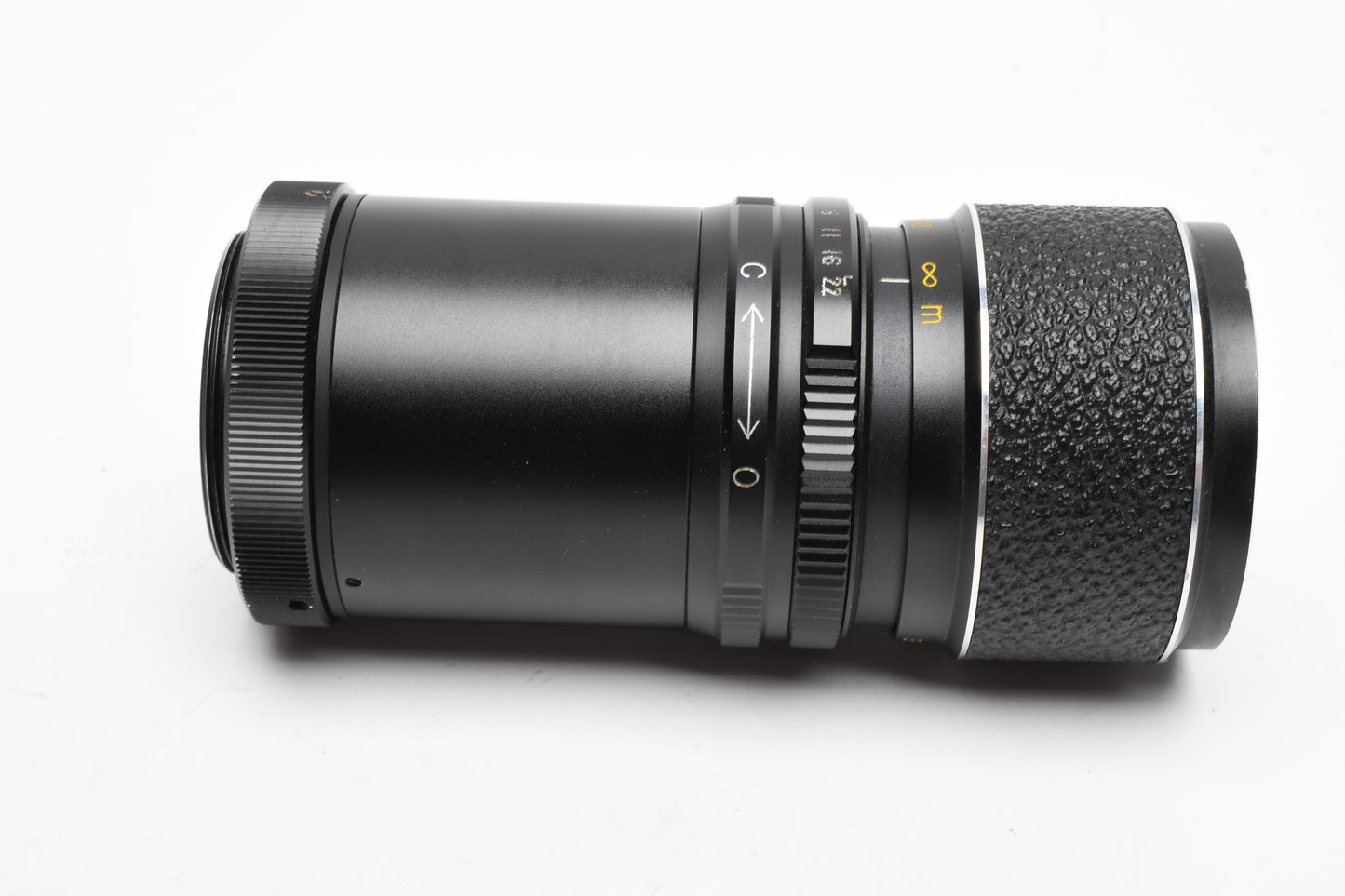 Hanimar 135mm f3.5 Portrait aperture preset M42 Mount Lens, Caps+Pouch