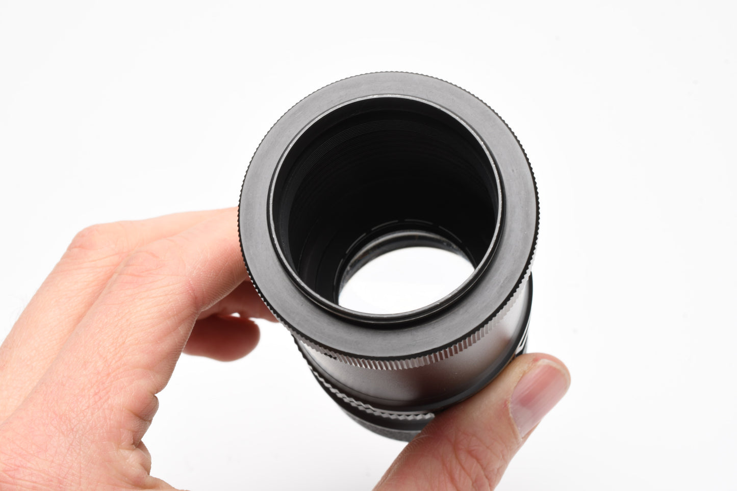 Hanimar 135mm f3.5 Portrait aperture preset M42 Mount Lens, Caps+Pouch