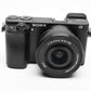 Sony A6400 Mirrorless w/16-50mm zoom, batt, charger, Only 2893 Acts!