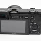 Sony A6400 Mirrorless w/16-50mm zoom, batt, charger, Only 2893 Acts!