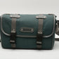 Sony Green Camcorder Messenger Style Shoulder Bag Carry Case, Clean ~12x8x5"