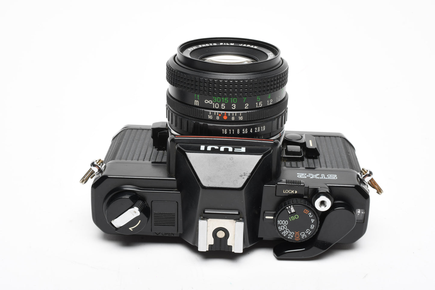 Fuji STX-2 35mm SLR w/X-Fujinon 50mm F1.9 FM Prime lens, Tested, Great