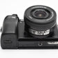 Sony A6400 Mirrorless w/16-50mm zoom, batt, charger, Only 2893 Acts!