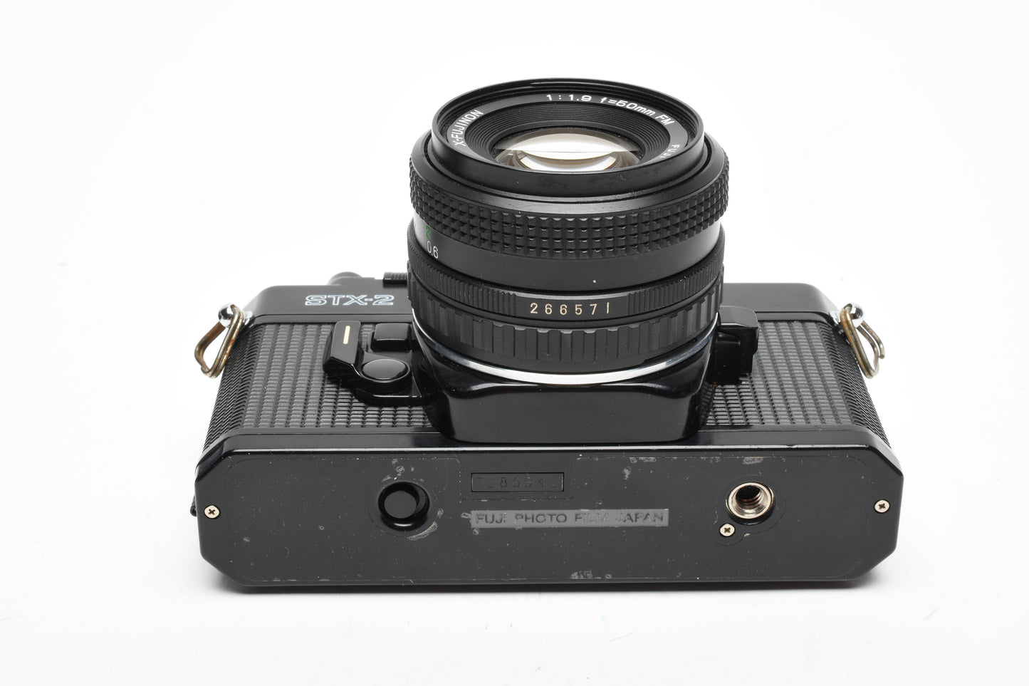 Fuji STX-2 35mm SLR w/X-Fujinon 50mm F1.9 FM Prime lens, Tested, Great