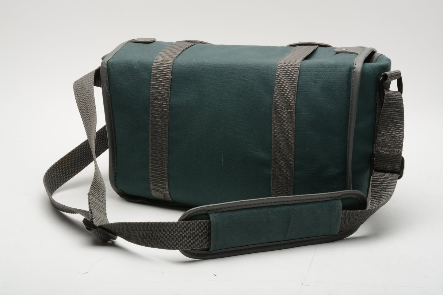 Sony Green Camcorder Messenger Style Shoulder Bag Carry Case, Clean ~12x8x5"