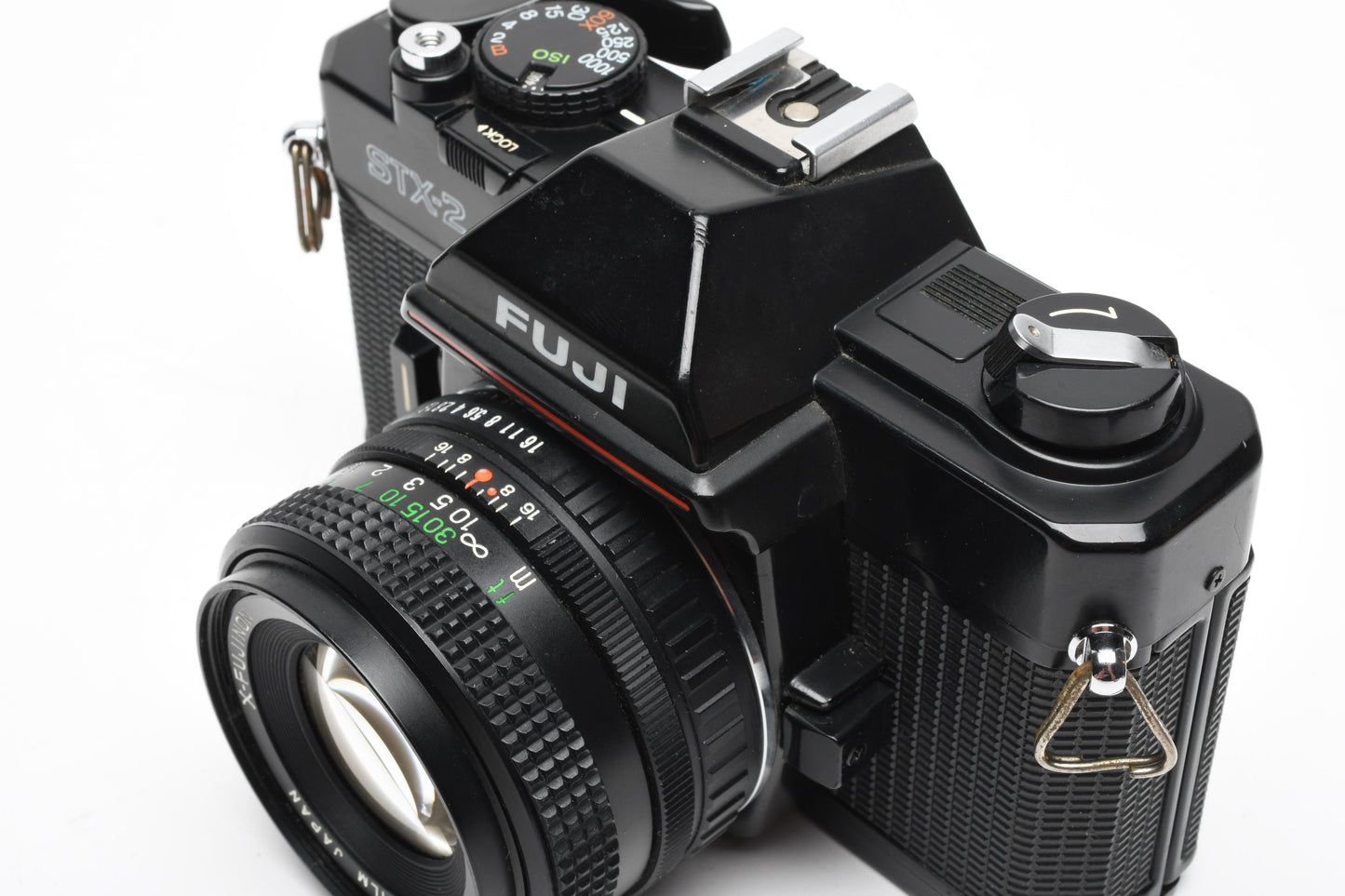 Fuji STX-2 35mm SLR w/X-Fujinon 50mm F1.9 FM Prime lens, Tested, Great