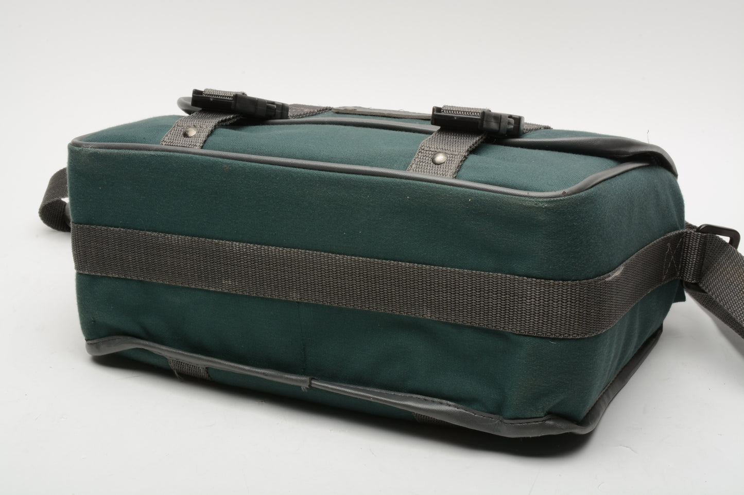 Sony Green Camcorder Messenger Style Shoulder Bag Carry Case, Clean ~12x8x5"