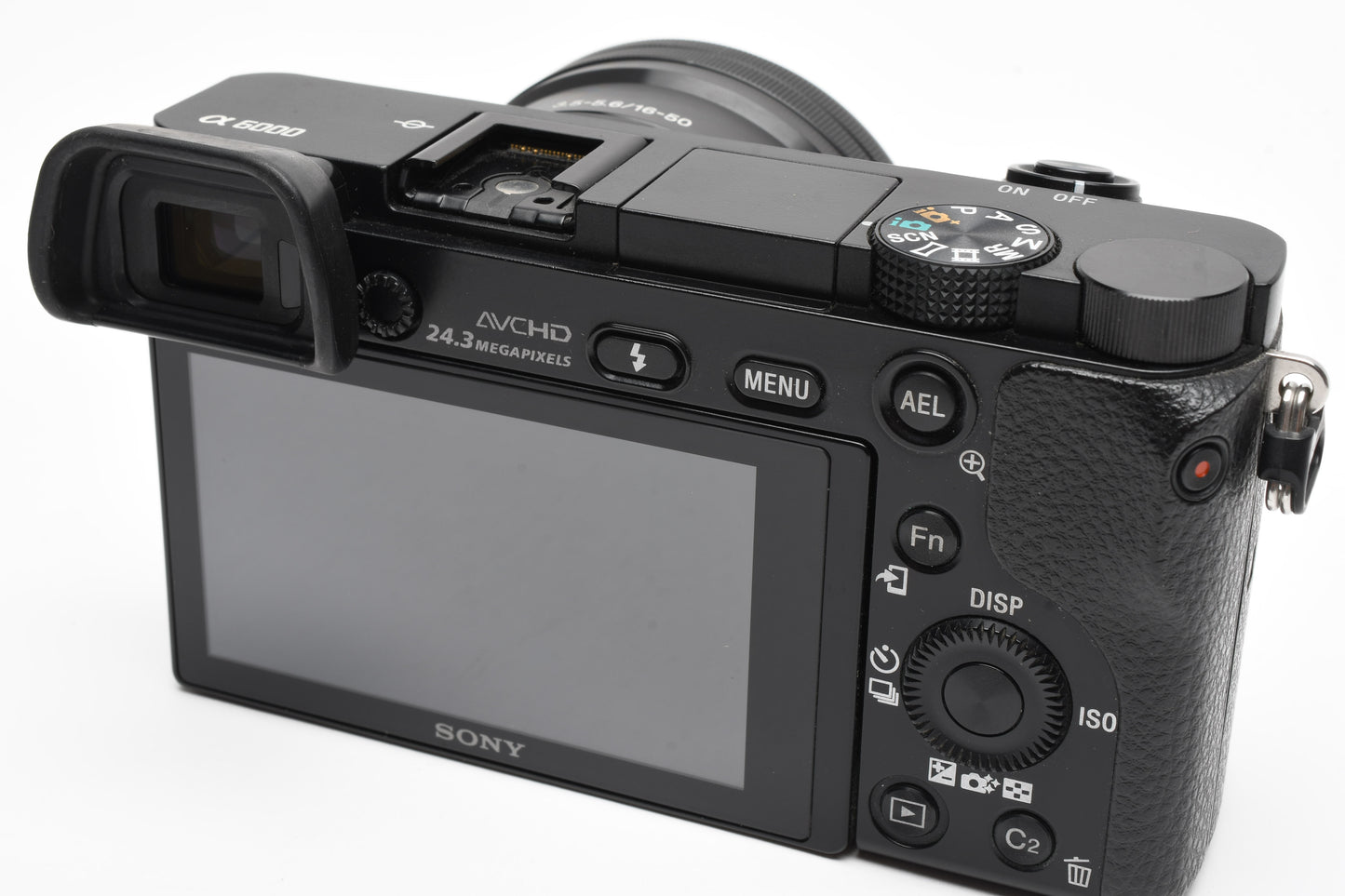Sony A6400 Mirrorless w/16-50mm zoom, batt, charger, Only 2893 Acts!