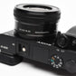 Sony A6400 Mirrorless w/16-50mm zoom, batt, charger, Only 2893 Acts!