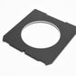 Luland Linhof Technika Style 4x5 Lens Board 64mm Opening, Clean