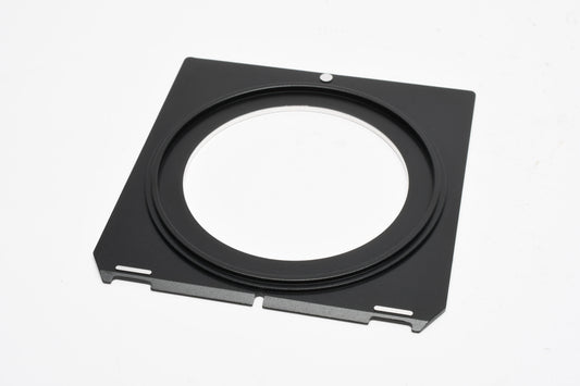 Luland Linhof Technika Style 4x5 Lens Board 64mm Opening, Clean