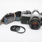 Nikon FE 35mm SLR w/50mm f/1.8, Strap, New Seals! Nice!