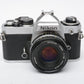 Nikon FE 35mm SLR w/50mm f/1.8, Strap, New Seals! Nice!