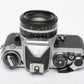 Nikon FE 35mm SLR w/50mm f/1.8, Strap, New Seals! Nice!