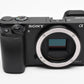 Sony A6000 Mirrorless Body, Batt, USB, Block, Only 3833 Acts!